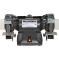 C.H. Hanson Palmgren 9682081 Bench Grinder W/Wheel Guards & Dust Collection Ports , 8" Wheel Dia 9682081